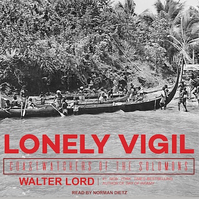 Lonely Vigil – omslag til lydbogen af Walter Lord