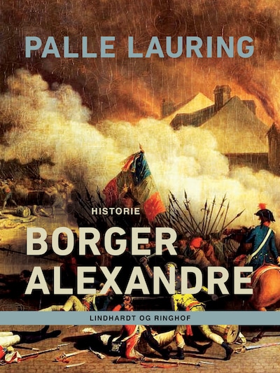 Borger Alexandre – omslag til lydbogen af Palle Lauring