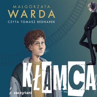 Kłamca – okładka audiobooka, autor Małgorzata Warda