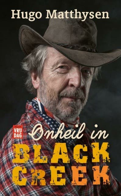 Onheil in Black Creek – omslag van het luisterboek van Hugo Matthysen