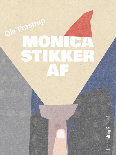 Monica stikker af – omslag til lydbogen af Ole Frøstrup