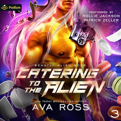 Catering to the Alien – omslag til lydbogen af Ava Ross