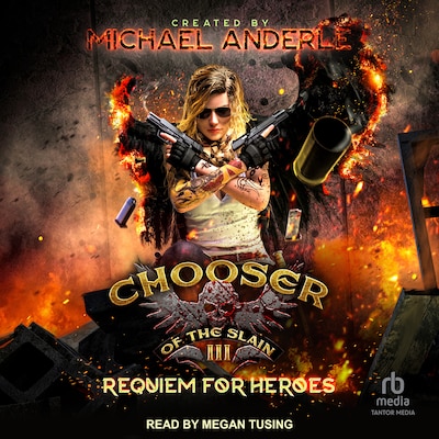 Requiem For Heroes – omslag til lydbogen af Michael Anderle