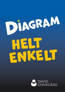 Diagram helt enkelt – omslag till ljudboken av David Stavegård