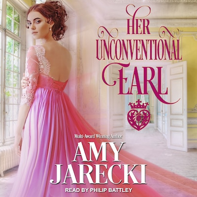 Her Unconventional Earl – omslag til lydbogen af Amy Jarecki