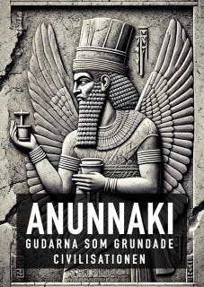 Anunnaki - Gudarna Som Grundade Civilisationen – omslag till ljudboken av Forntida Astronauter
