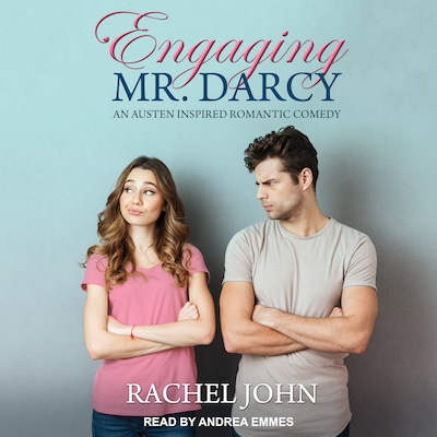 Engaging Mr. Darcy – omslag til lydbogen af Rachel John
