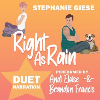 Right as Rain: A North Bay Enemies-to-Lovers Romance – omslag till ljudboken av Stephanie Giese