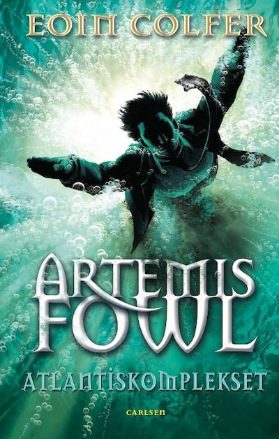 Artemis Fowl 7 – Atlantiskomplekset – omslag til lydbogen af Eoin Colfer