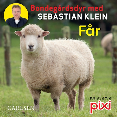 Bondegårdens dyr med Sebastian Klein: Får – omslag til lydbogen af Sebastian Klein