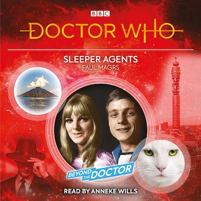 Doctor Who: Sleeper Agents – omslag til lydbogen af Paul Magrs