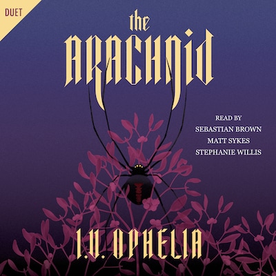 The Arachnid – omslag til lydbogen af I.V. Ophelia