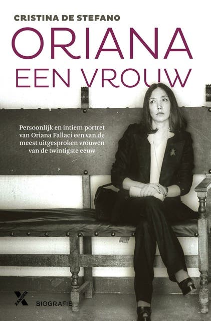 Oriana een vrouw – omslag van het luisterboek van Cristina De Stefano