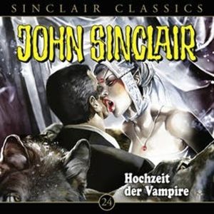 Hochzeit der Vampire (John Sinclair Classics 24) – okładka audiobooka, autor Jason Dark