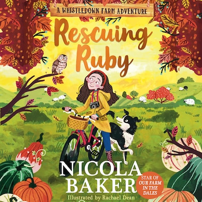 Rescuing Ruby – omslag van het luisterboek van Nicola Baker