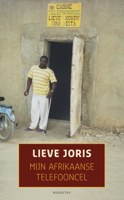 Mijn Afrikaanse telefooncel – omslag van het luisterboek van Lieve Joris