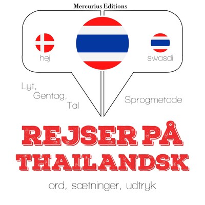 Rejser på thailandsk – omslag til lydbogen af JM Gardner