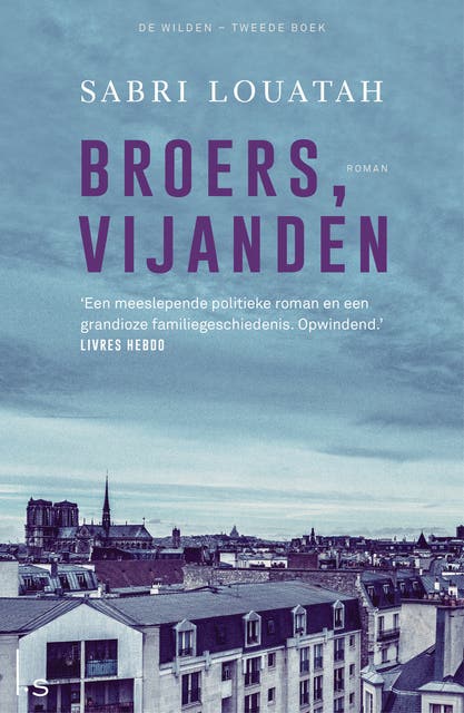 Broers, vijanden – omslag van het luisterboek van Sabri Louatah