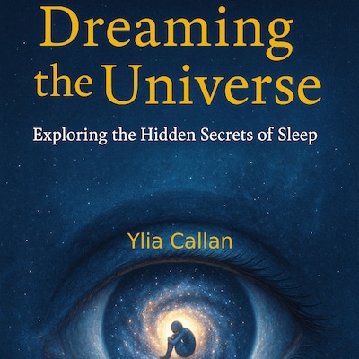 Dreaming the Universe – omslag til lydbogen af Ylia Callan