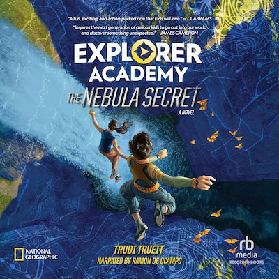 The Nebula Secret – omslag til lydbogen af Trudi Trueit