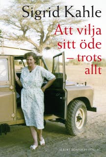 Att vilja sitt öde : trots allt – omslag till ljudboken av Sigrid Kahle