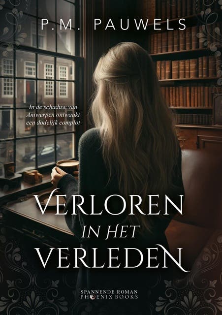 Verloren in het verleden – omslag van het luisterboek van P.M. Pauwels
