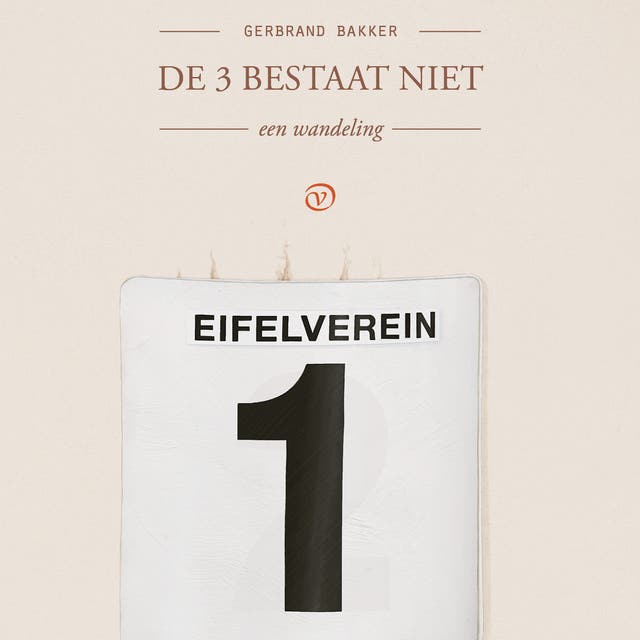 De 3 bestaat niet – omslag van het luisterboek van Gerbrand Bakker