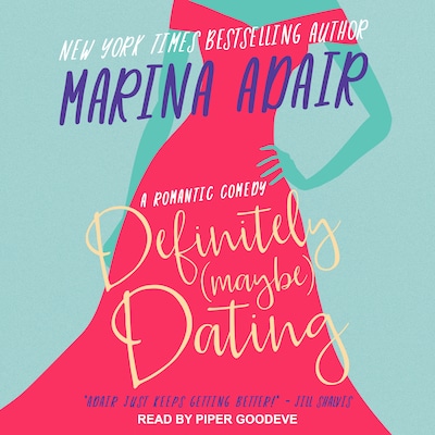 Definitely (Maybe) Dating – omslag til lydbogen af Marina Adair