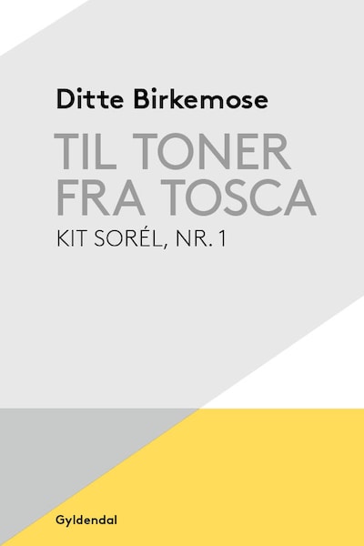 Til toner fra Tosca – omslag til lydbogen af Ditte Birkemose