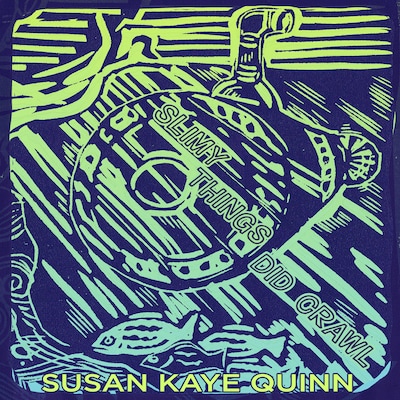 Slimy Things Did Crawl – omslag til lydbogen af Susan Kaye Quinn