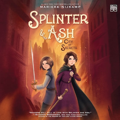 Splinter & Ash #2: City of Secrets – omslag til lydbogen af Marieke Nijkamp