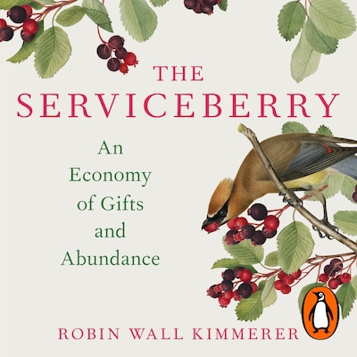 The Serviceberry – omslag til lydbogen af Robin Wall Kimmerer