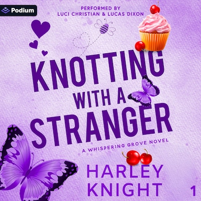 Knotting with a Stranger – omslag til lydbogen af Harley Knight