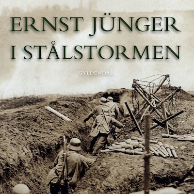 I stålstormen – omslag til lydbogen af Ernst Jünger