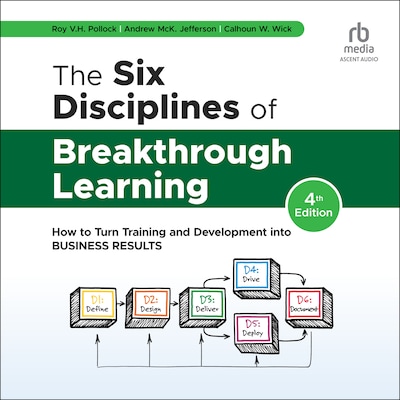 The Six Disciplines of Breakthrough Learning – omslag til lydbogen af Roy V. H. Pollock, Andrew McK. Jefferson, Calhoun W. Wick
