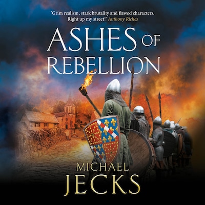 Ashes of Rebellion - The Vintaine, Book 4 (Unabridged) – omslag til lydbogen af Michael Jecks