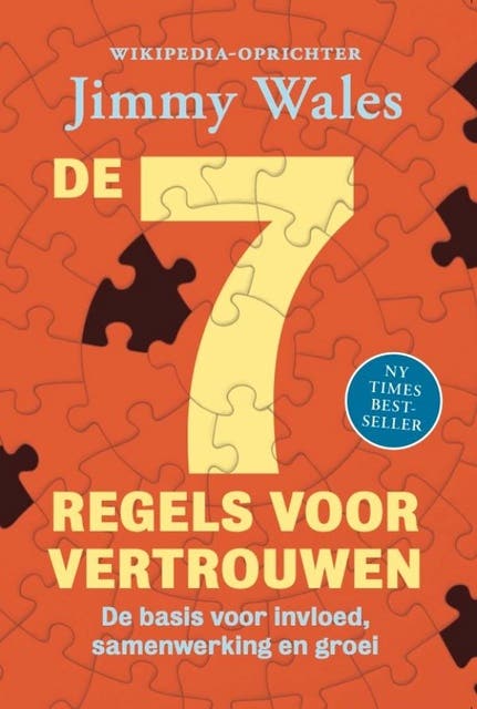 De 7 regels voor vertrouwen – omslag van het luisterboek van Jimmy Wales