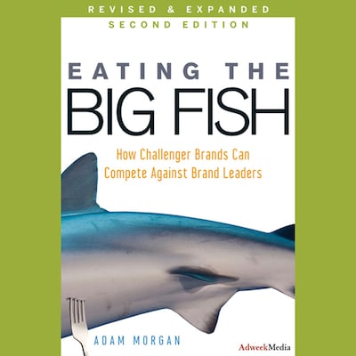 Eating the Big Fish – omslag til lydbogen af Adam Morgan