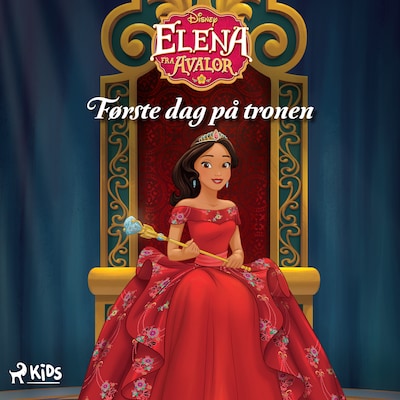 Elena fra Avalor - Første dag på tronen – omslag til lydbogen af Disney