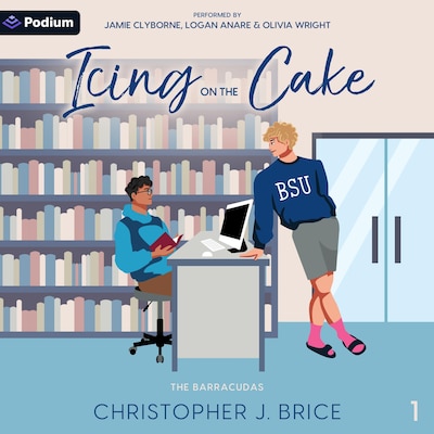 Icing on the Cake – omslag til lydbogen af Christopher J. Brice