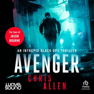 Avenger – okładka audiobooka, autor Chris Allen