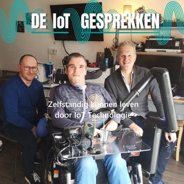 Zelfstandig kunnen leven door IoT Technologie – omslag van het luisterboek van Robert Heerekop