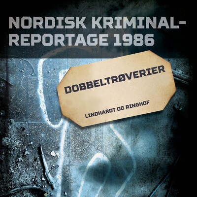 Dobbeltrøverier – omslag til lydbogen af diverse