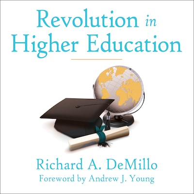 Revolution in Higher Education – omslag til lydbogen af Richard A. DeMillo