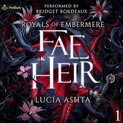 Fae Heir – omslag til lydbogen af Lucia Ashta