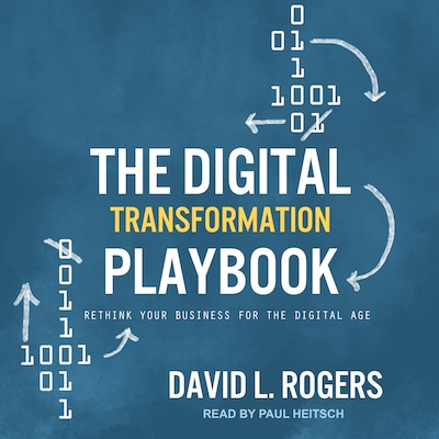 The Digital Transformation Playbook – omslag til lydbogen af David L. Rogers
