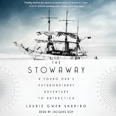 The Stowaway – omslag til lydbogen af Laurie Gwen Shapiro