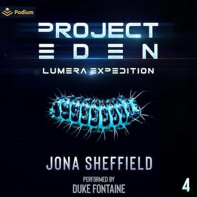 Project Eden – omslag til lydbogen af Jona Sheffield