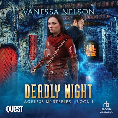 Deadly Night – omslag til lydbogen af Vanessa Nelson