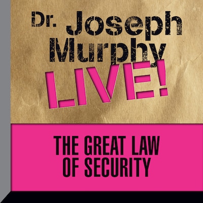 The Great Law of Security – omslag til lydbogen af Joseph Murphy